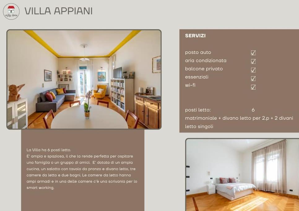 Enjoy Home - Villa Appiani, Prato Della Valle Падуя Экстерьер фото